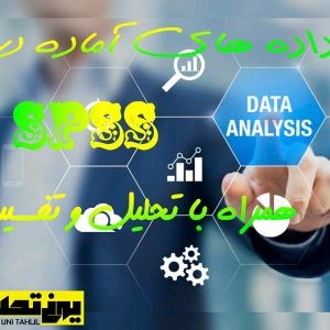 پروژه آماده spss همراه با تحلیل و پرسشنامه