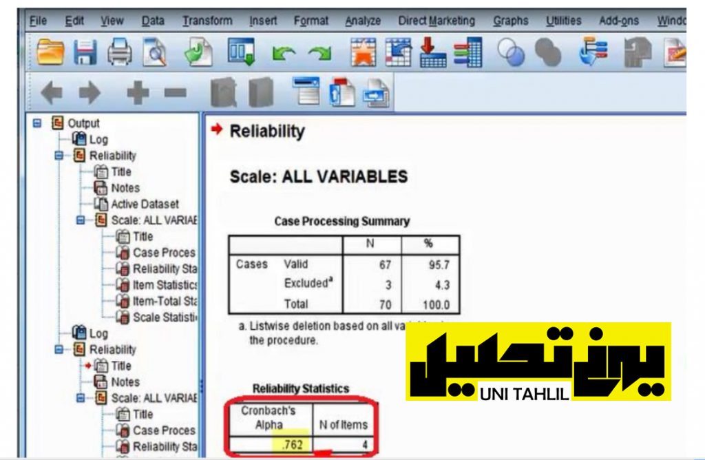 انجام مدل تحلیل مسیر به روش سنتی در spss