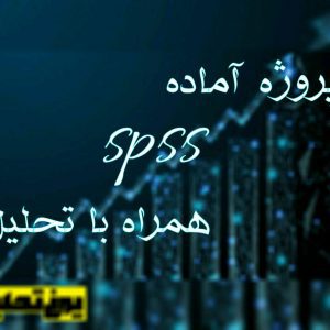 پروژه spss همراه با تحلیل و پرسشنامه