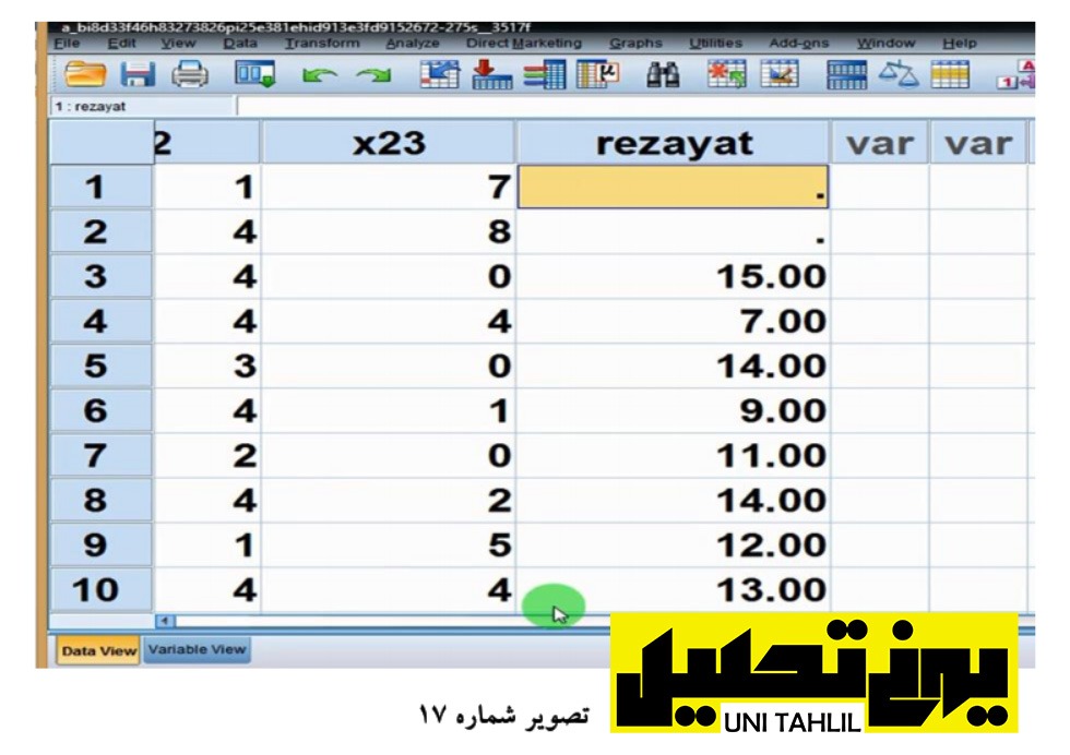 انجام مدل تحلیل مسیر به روش سنتی در spss