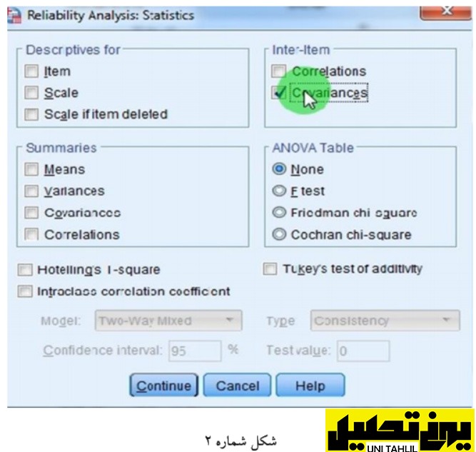 تبدیل داده خام به داده کوواریانسی 