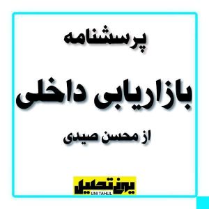 پرسشنامه بازاریابی داخلی از محسن صیدی